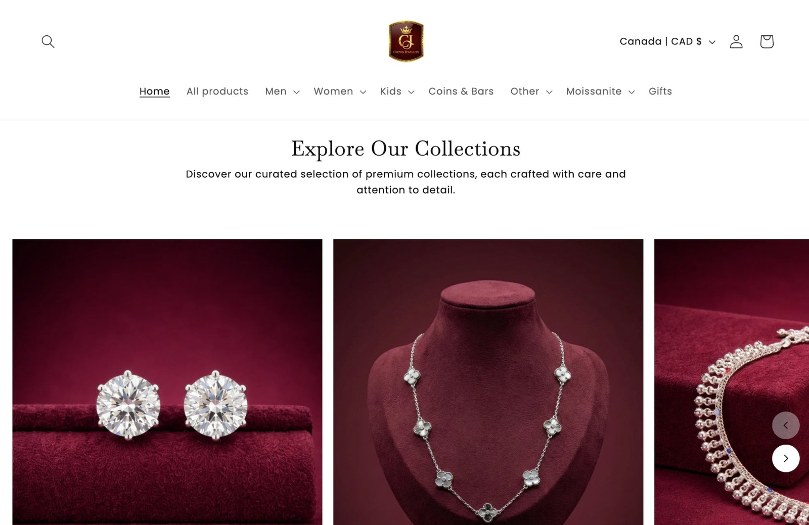 Image gallery marquee