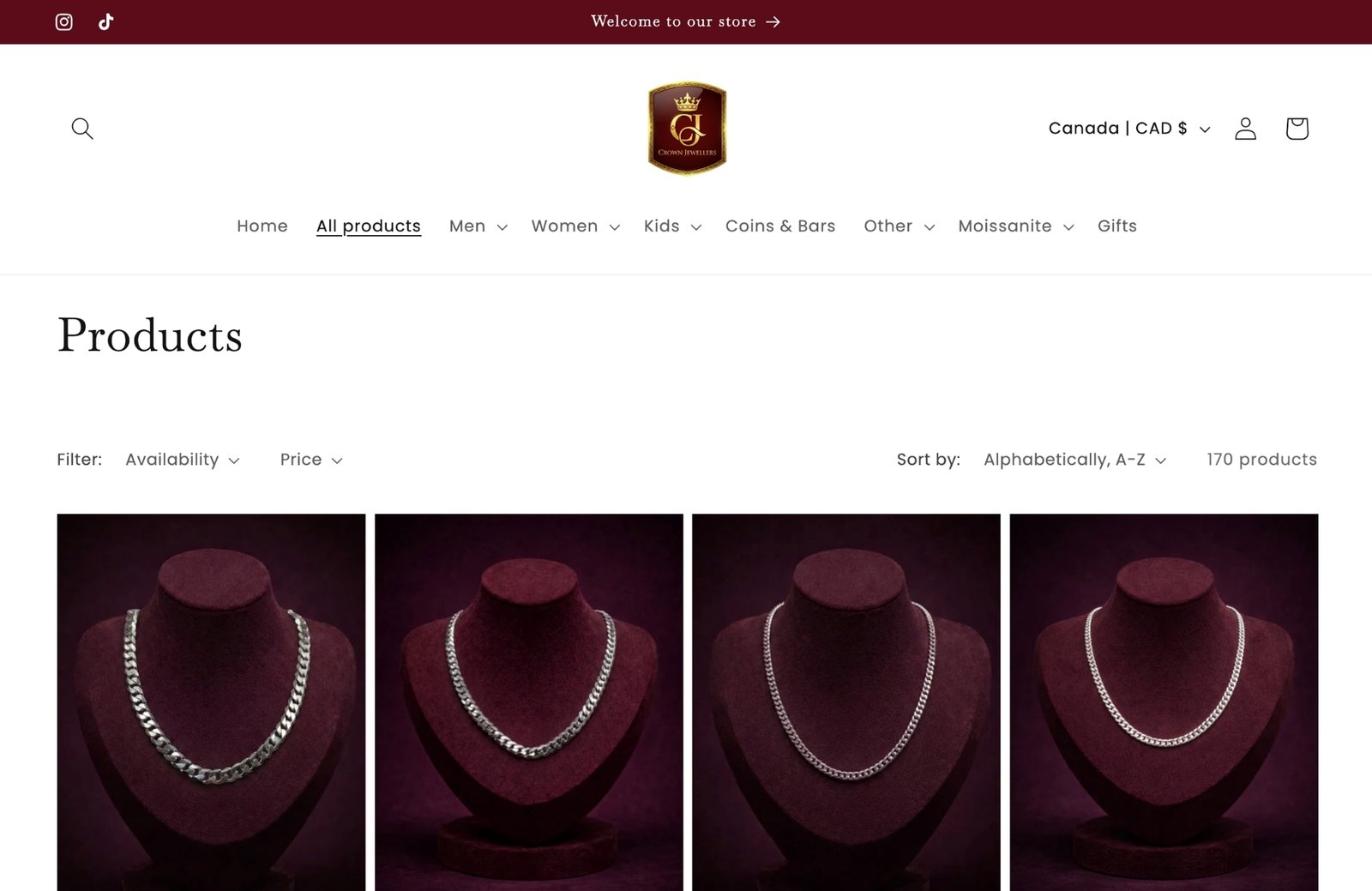 Image gallery marquee